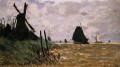 Moulins à vent près de Zaandam Claude Monet